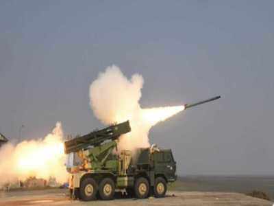 Desi rocket system Pinaka with 45-60km range clears the test | India ...