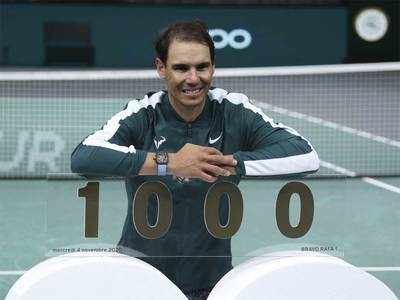'Great achievement': Rafael Nadal claims 1,000th Tour-level win