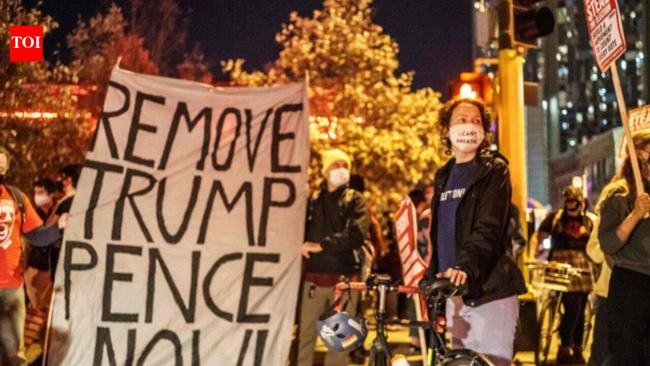 Protests erupt across US over counting