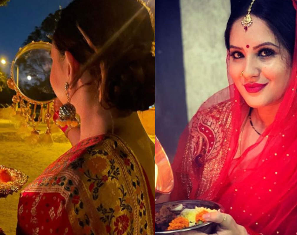 
From Niti Taylor-Parikshit Bawa to Puja Banerjee-Kunal Verma, TV couples celebrate their first Karva Chauth
