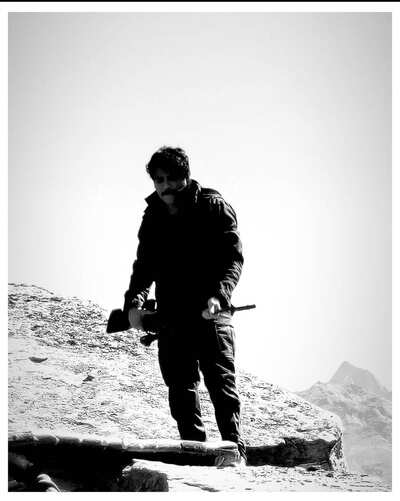 Ali Reza shoots for Nagarjuna starrer Wild Dog in Manali