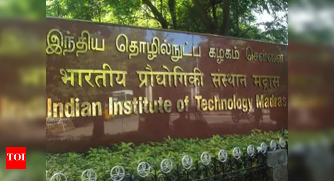 IIT-Madras signs MoU on clean water technology - Times of India