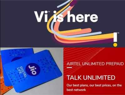 Airtel Vs Reliance Jio Vs Vi How The Cheapest Postpaid Plans From These Telecom Operators Compare Times Of India