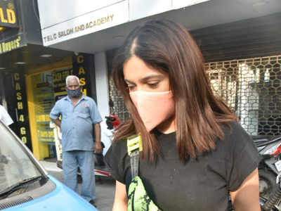 Bhumi Pednekar keeps it casual as she steps out in the city