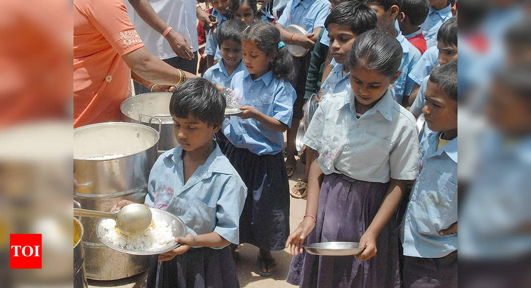 Karnataka: Midday meal rations to be distributed in two phases | Bengaluru News - Times of India