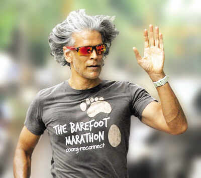 Milind Soman booked for nude run on Varca beach | Goa News - Times of India