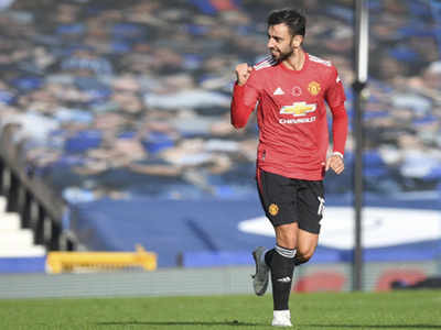 Bruno Fernandes was excellent against Everton, says Maguire