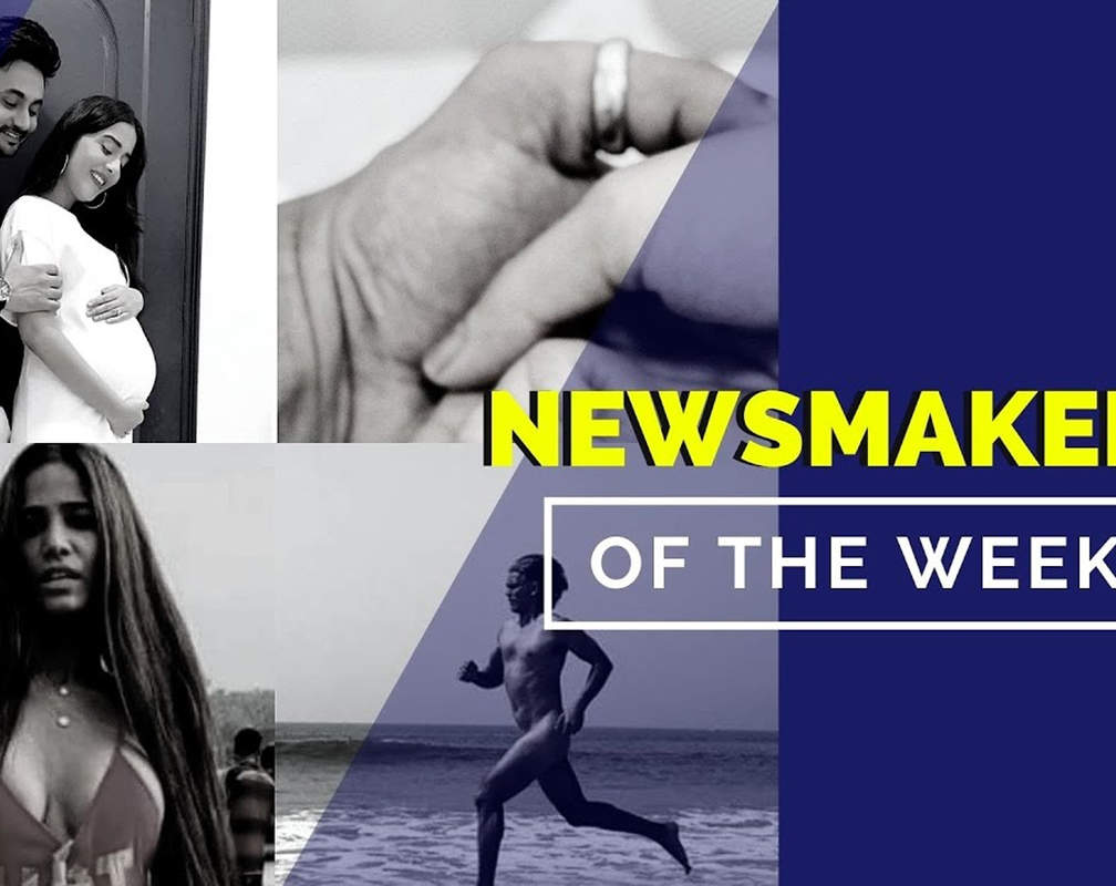 
#NewsmakersOfTheWeek: Milind Soman-Poona Pandey booked for 'obscenity'; Amrita Rao WELCOMES baby boy
