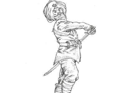 Sikh warrior 