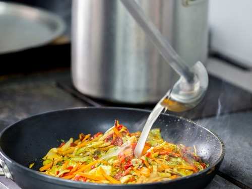 How to Keep Food from Sticking to Pan: Easy Tip! - The Woks of Life