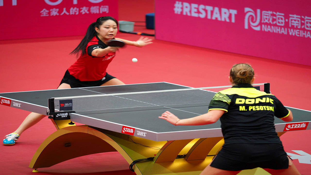Nerves and serves International table tennis back after 238 days More sports News
