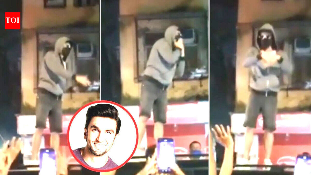 Ranveer Singh climbs on his car to greet fans, video goes viral