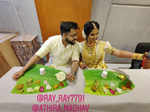 ‘Kudumbavilakku’ actress Athira Madhav ties the knot with long-term boyfriend Rajeev Menon