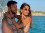 Lionel Messi and Antonella Roccuzzo
