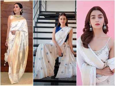 Thought of white this festive season? - Times of India