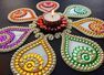 Try making a mirror rangoli this Diwali 2020!