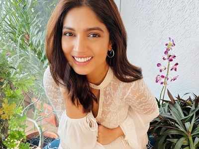 Beauty in white: Bhumi Pednekar’s latest picture is all about ‘happiness and joy’