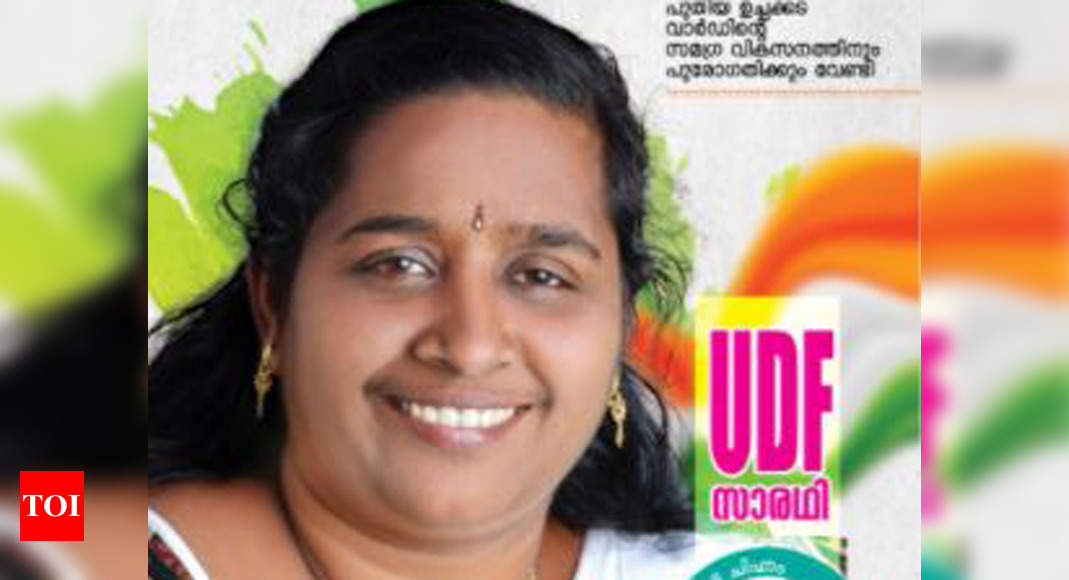 Kerala: UDF candidate dies after tree falls on her while campaigning | Thiruvananthapuram News - Times of India