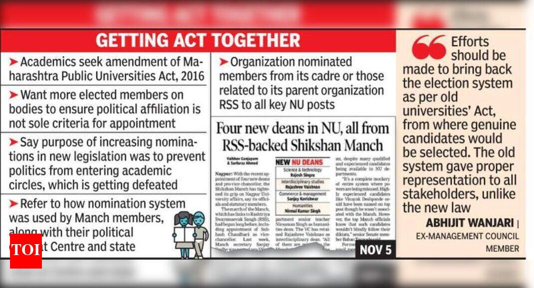 Academics call for more elected members on varsity statutory bodies