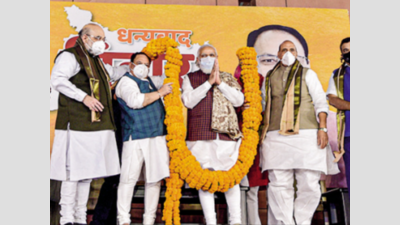 NDA govt headed by Nitish Kumar to make Bihar self-reliant: Narendra Modi
