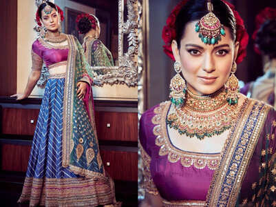 Kangana Ranaut stuns in a lehenga that took 14 months to complete