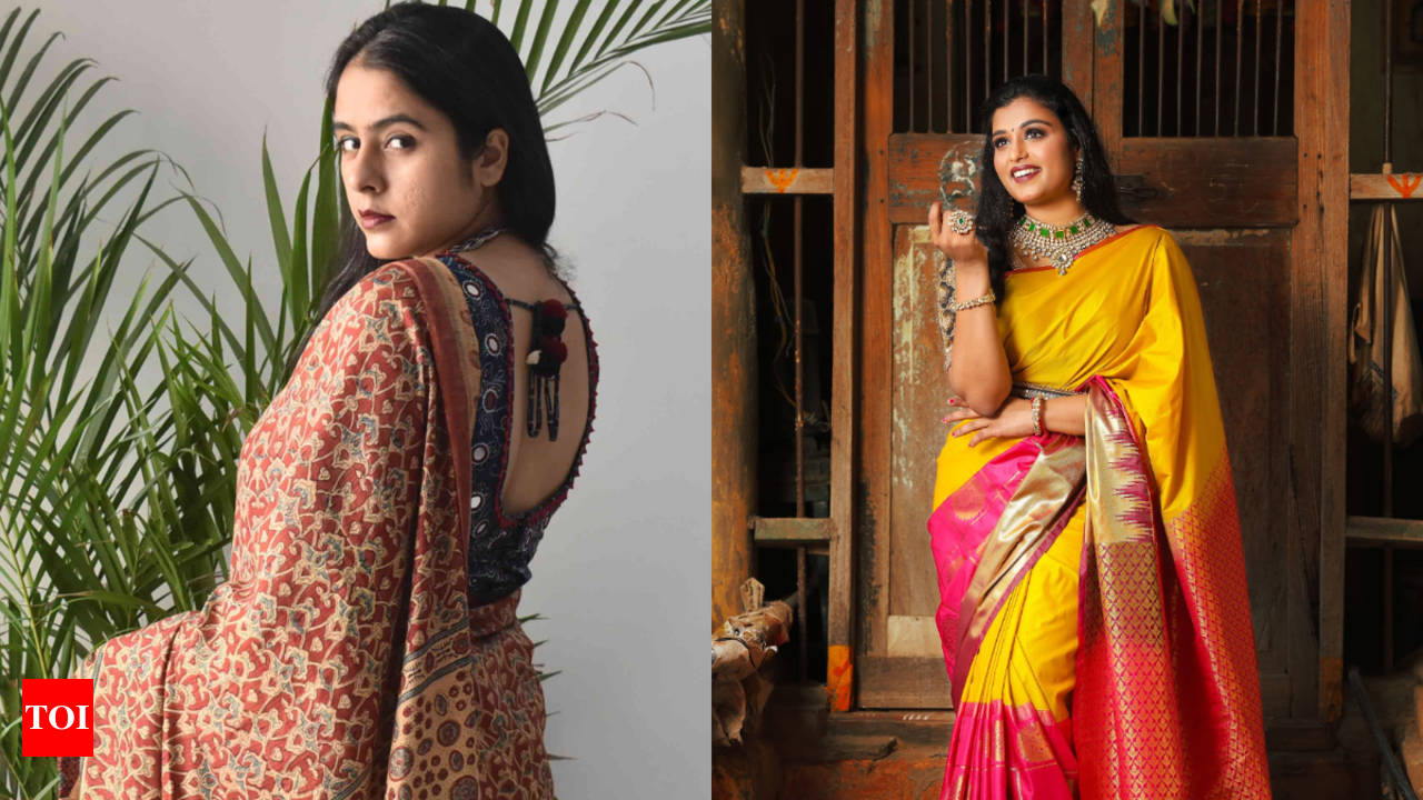 DHANYA IKAT ERI SILK SAREE – Ereena