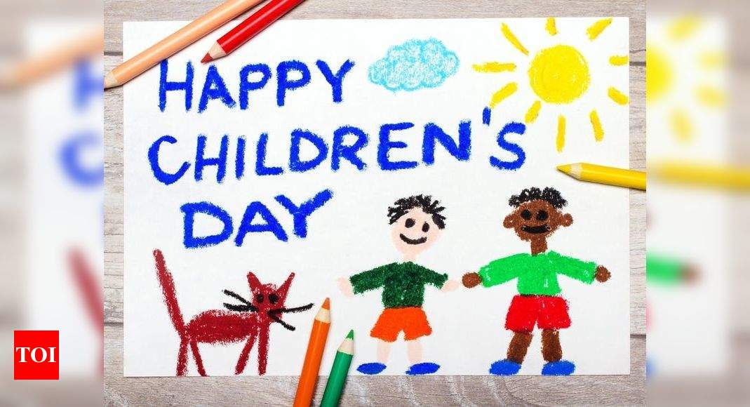 Happy Children's Day Vector & Photo (Free Trial) | Bigstock
