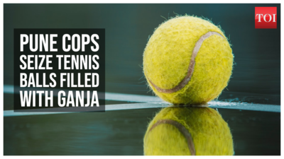 Pune cops seize tennis balls filled with ganja bound for jail inmate, 3 arrested