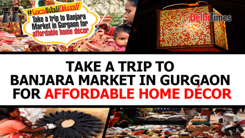 Localwalidiwali Take A Trip To Banjara Market In Gurgaon For Affordable Home Decor Times Of India Videostweets By Timefestdeltweets Timefestkol - Affordable Home Decor Sites India