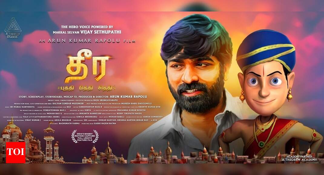 Vijay Sethupathi To Lend His Voice For Animation Film Tamil Movie News Times Of India