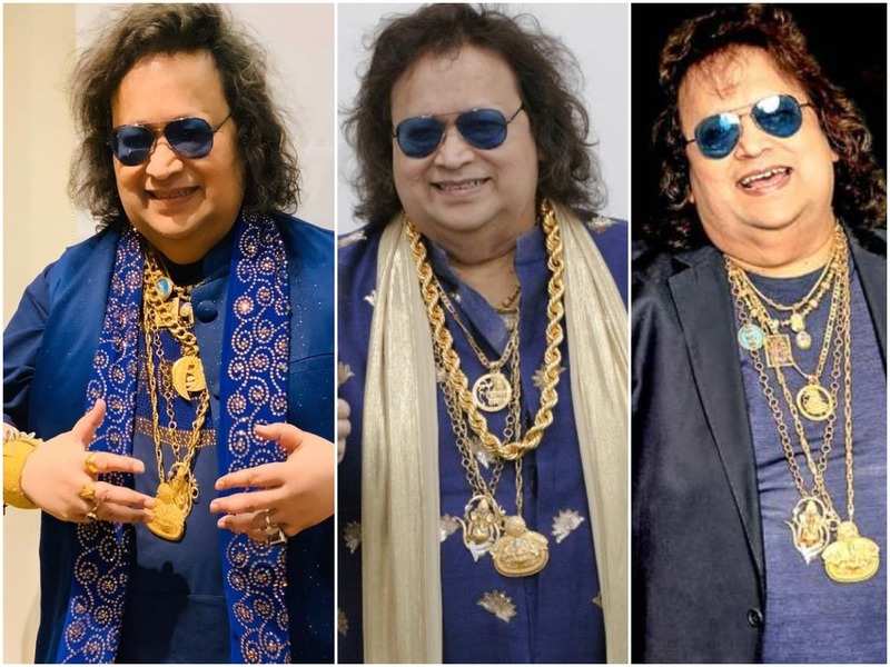 Bappi Lahiri Gold : Kapil Sharma Mocks Bappi Lahiri S Gold Jewellery