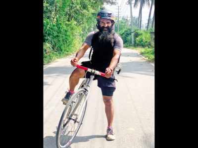 Bengaluru This fixie rider pedalled 100km daily for 100 days