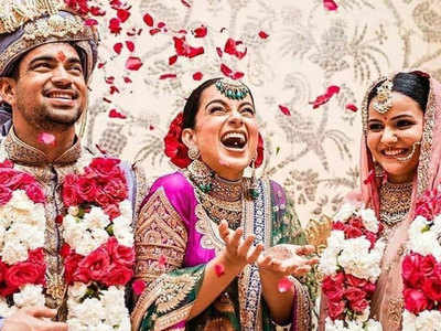 Kangana Ranaut splurges on her brother Aksht’s big fat Indian wedding; Rangoli gets emotional thinking of her generosity