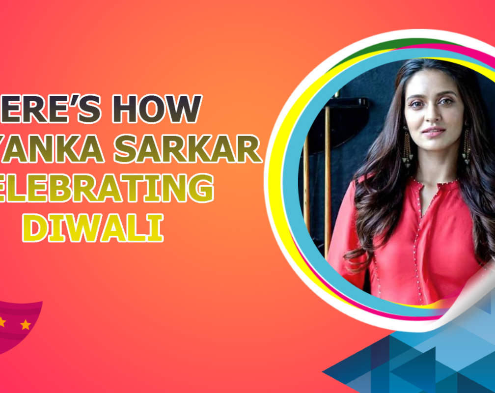
Here’s how Priyanka Sarkar celebrating Diwali
