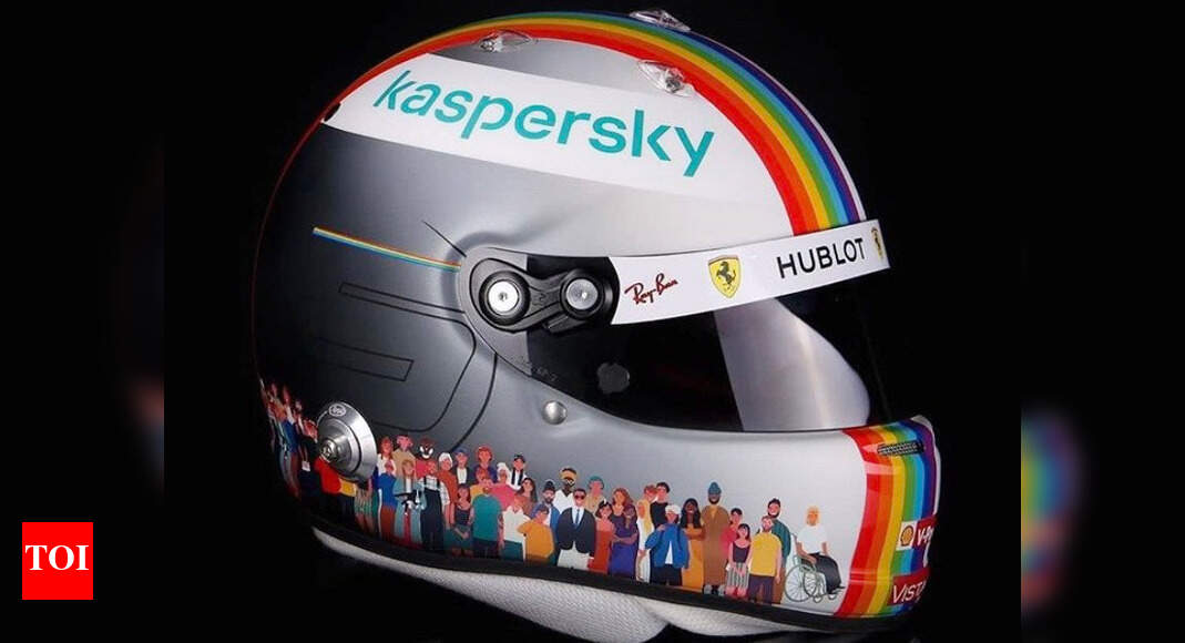sebastian vettel rainbow shoes