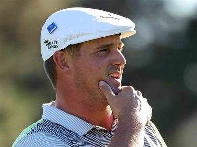 Lost ball leaves Bryson DeChambeau in danger of missing Masters cut