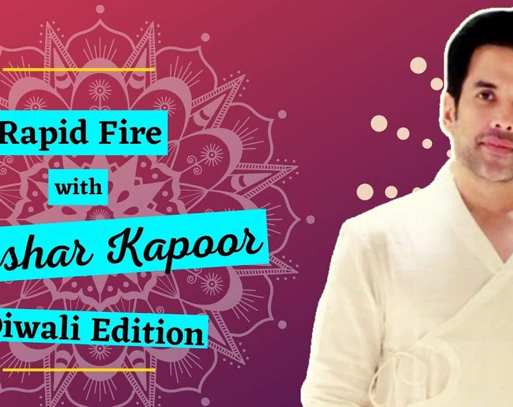 
Rapid Fire: Diwali edition | Tusshar Kapoor associates Bollywood celebs with these firecrackers
