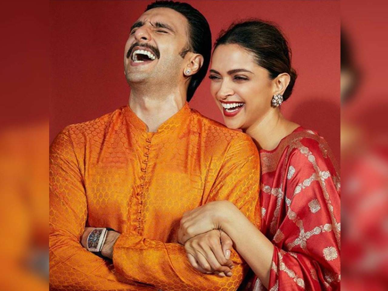 Deepika Padukone loves red sarees and these photos will make you fall for  6-yard of sheer elegance