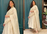 Anushka Sharma nails pregnancy ethnic look