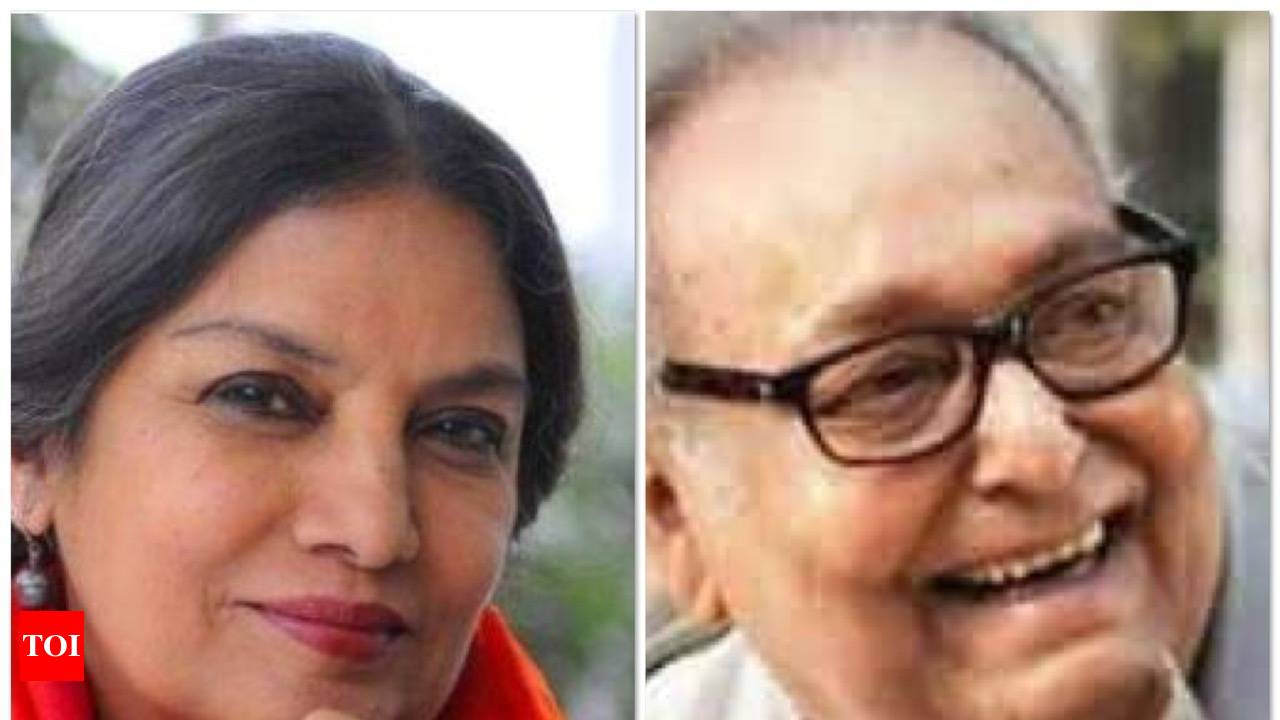 Shabana Azmi: I was amazed at how lightly Soumitra Chatterjee wore his fame  | Hindi Movie News - Times of India