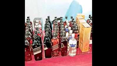 Hyderabad: Foreign liquor adulteration racket busted, 99 bottles seized