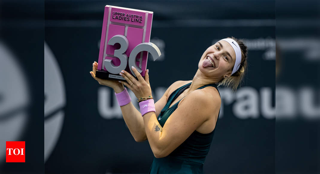 Aryna Sabalenka Downs Elise Mertens To Win Linz Open