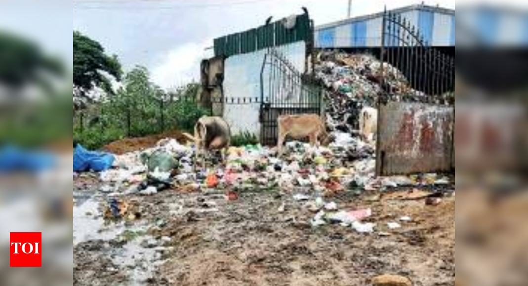 In Chitlapakkam, garbage spills over waste segregation unit | Chennai ...