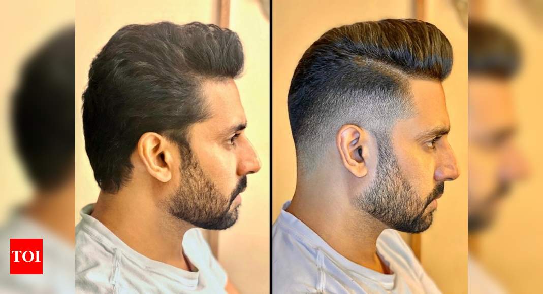 Pictures of director Gaurav Narayanan giving his son a haircut go viral |  Tamil Movie News - Times of India