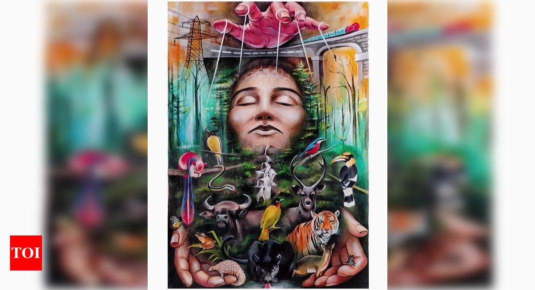 Creative writing and art competition held for students to protect Mollem |  Events Movie News - Times of India