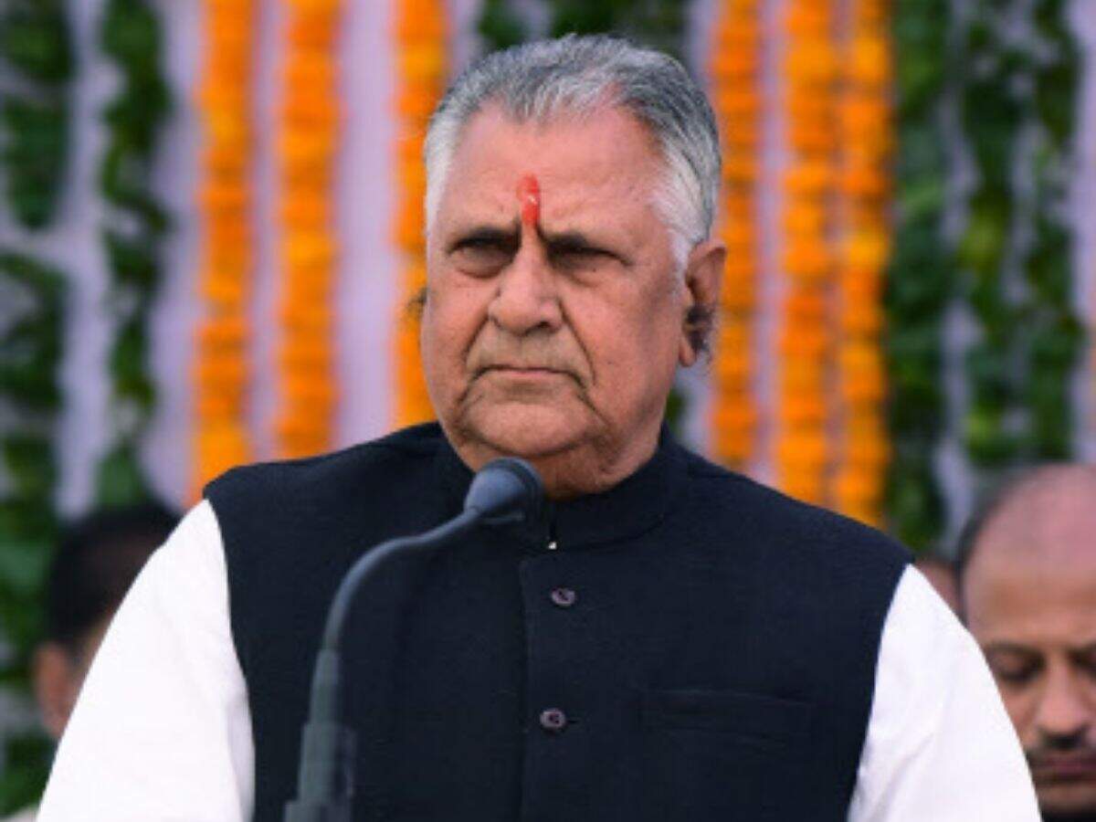 Senior Rajasthan minister Bhanwar Lal Meghwal passes away, condolences pour  in | Jaipur News - Times of India