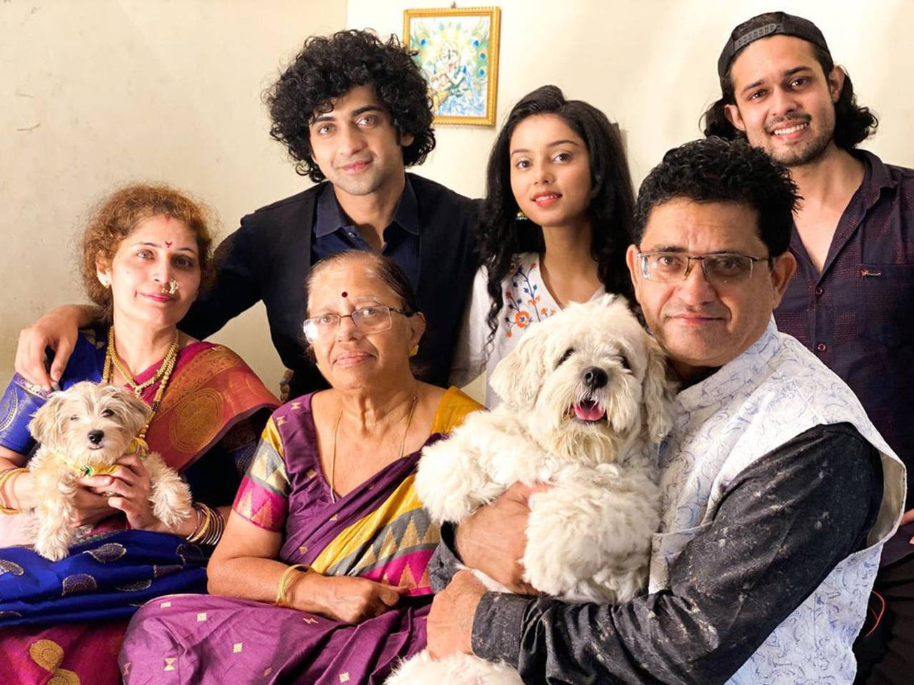 RadhaKrishn's Sumedh Mudgalkar and Mallika Singh celebrate Diwali ...