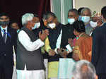 Nitish Kumar takes oath as Bihar CM