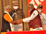 Nitish Kumar takes oath as Bihar CM