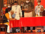Nitish Kumar takes oath as Bihar CM